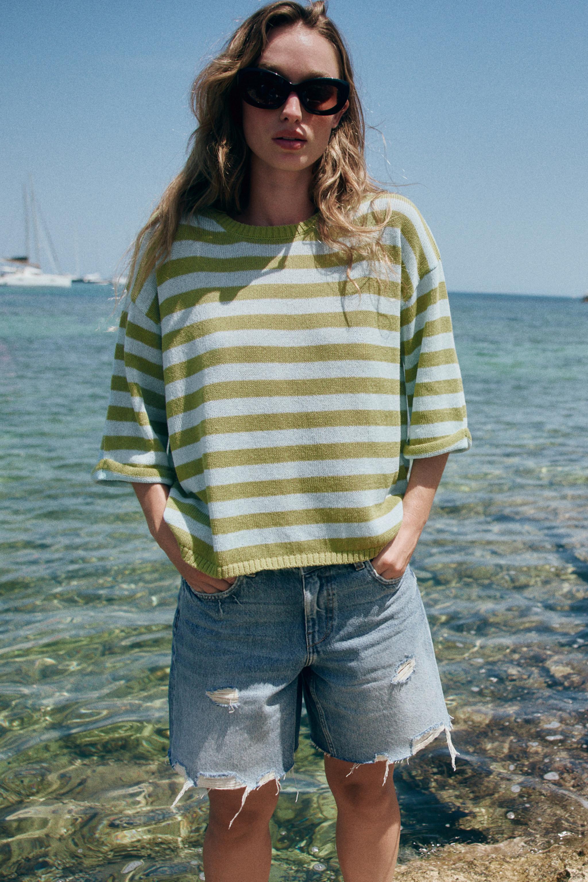 BERMUDA Z1975 EN JEAN DÉCHIRÉ
